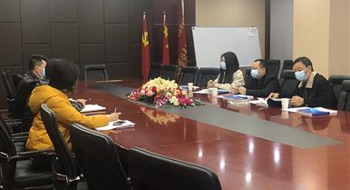 金牛区统战部辅导亲临四川PP电子游戏建设集团视察领导疫情防...