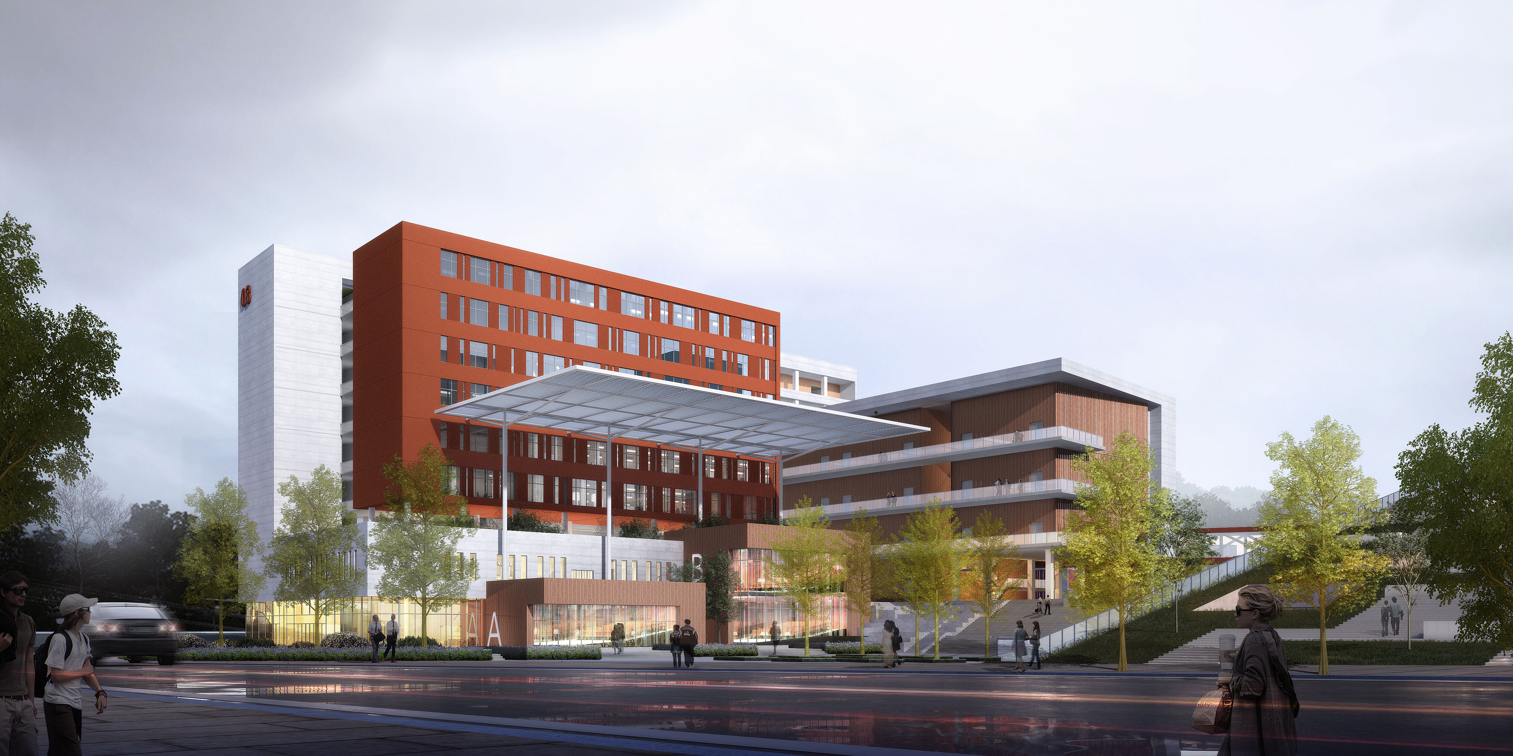 04-讲授综合楼透视